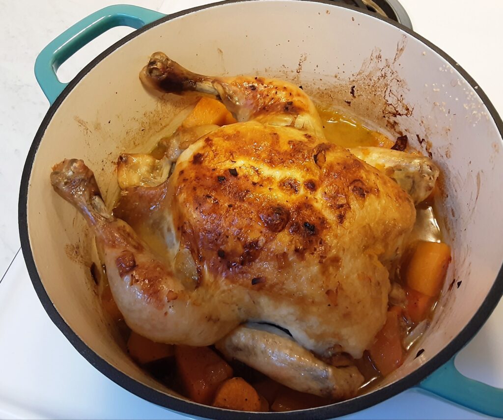 Dutch Oven Roast Chicken